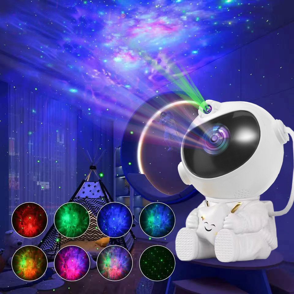 Astronaut Galaxy Projector - Starry Sky Star LED Night Light with Remote